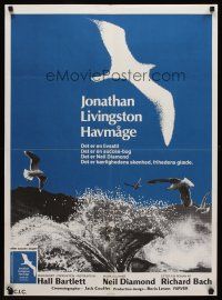 3b592 JONATHAN LIVINGSTON SEAGULL Danish '73 great bird images, from Richard Bach's book!