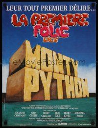 3b735 AND NOW FOR SOMETHING COMPLETELY DIFFERENT French 15x21 R90 Monty Python, Terry Gilliam!