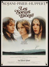 3b785 LES SOEURS BRONTE French 15x21 '79 Isabelle Adjani, Pisier, and Huppert as Bronte sisters!