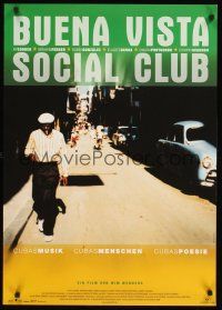 3b332 BUENA VISTA SOCIAL CLUB German '99 Wim Wenders, Cuban folk music, Ry Cooder!