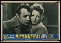3b029 CONQUEST Italian 13x18 pbusta R53 Greta Garbo as Walewska, Charles Boyer as Napoleon!