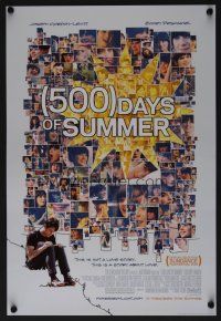 3c565 500 DAYS OF SUMMER mini poster '09 Joseph Gordon-Levitt, this is not a love story!