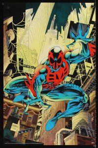 3c348 SPIDER-MAN 2099 special 22x34 '92 Peter David & Rick Leonardi, wild art of future hero!