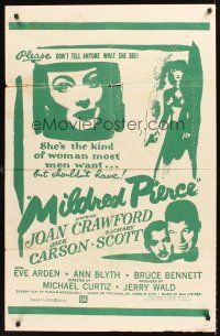 3c169 MILDRED PIERCE Trinidadian '45 Michael Curtiz, Joan Crawford is the woman most men want!