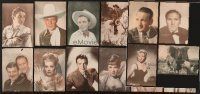 3d011 LOT OF 68 5x7 FAN PHOTOS '40s Abbott & Costello, Humphrey Bogart, Lucille Ball & more!