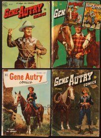 3d021 LOT OF 6 GENE AUTRY COMIC BOOKS '50 cool images of the cowboy & his horse Champion!