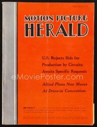 3d091 MOTION PICTURE HERALD exhibitor magazine February 18, 1956 Danny Kaye in The Court Jester!