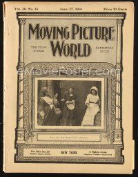 3d070 MOVING PICTURE WORLD exhibitor magazine June 27, 1914 Baum's The Patchwork Girl of Oz!