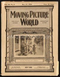 3d073 MOVING PICTURE WORLD exhibitor magazine May 27, 1916 Mutual and Essanay Charlie Chaplin ads!