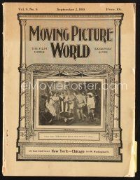 3d068 MOVING PICTURE WORLD exhibitor magazine September 2, 1911 Vitagraph, Lubin, Pathe, Edison!