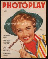 3d118 PHOTOPLAY magazine July 1955 great portrait of pretty Jane Powell by Ornitz!