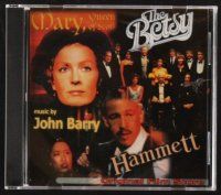 3d331 JOHN BARRY compilation CD '90s music from Hammett, The Betsy & Mary Queen of Scots!