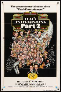 3e919 THAT'S ENTERTAINMENT PART 2 1sh '75 Fred Astaire, Gene Kelly & many MGM greats!