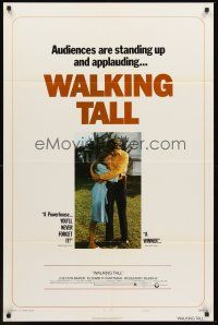 3e967 WALKING TALL style C 1sh '73 Joe Don Baker as Buford Pusser, classic!