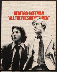 3f039 ALL THE PRESIDENT'S MEN 9 color 11x14 stills '76 Dustin Hoffman & Robert Redford!