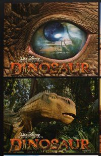 3f054 DINOSAUR 9 color 11x14 stills '00 Disney, great images of prehistoric dinosaurs!