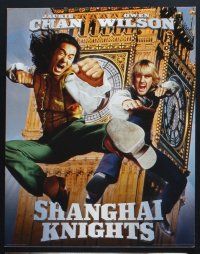 3f033 SHANGHAI KNIGHTS 10 color 11x14 stills '03 Jackie Chan & Owen Wilson in martial arts western!