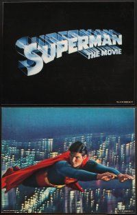 3f098 SUPERMAN 9 color ItalUS 11x14 stills '78 Christopher Reeve, Gene Hackman & Brando!