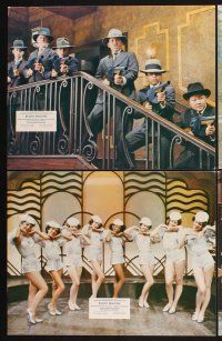 3f215 BUGSY MALONE 8 English LCs '76 Jodie Foster, Scott Baio, cool images of juvenile gangsters!