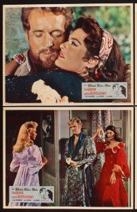 3f379 GYPSY & THE GENTLEMAN 8 Italy/English LCs '58 sexy Melina Mercouri, Joseph Losey!