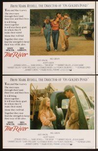 3f635 RIVER 8 English LCs '85 Mark Rydell directed, Mel Gibson, Sissy Spacek