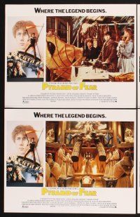 3f878 YOUNG SHERLOCK HOLMES 8 English LCs '85 Steven Spielberg, Nicholas Rowe, Pyramid of Fear!