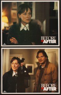 3f044 BEFORE & AFTER 9 LCs '96 Barbet Schroeder directed, Meryl Streep, Liam Neeson, Edward Furlong!