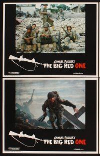 3f185 BIG RED ONE 8 int'l LCs '80 directed by Samuel Fuller, Lee Marvin, Mark Hamill in WWII!