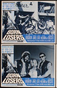 3f206 BORN LOSERS 8 LCs '67 Tom Laughlin directs and stars as Billy Jack, sexy motorcycle action!