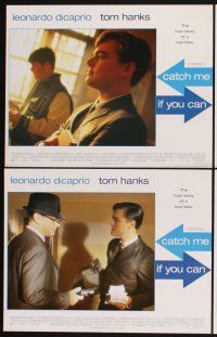 3f226 CATCH ME IF YOU CAN 8 LCs '02 Leonardo DiCaprio, Tom Hanks, Steven Spielberg!
