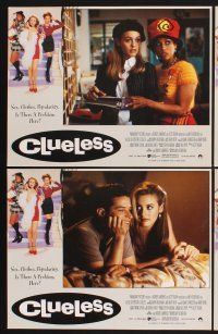 3f240 CLUELESS 8 LCs '95 sexy Alicia Silverstone, Brittany Murphy, Amy Heckerling directed!