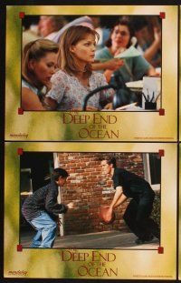 3f277 DEEP END OF THE OCEAN 8 LCs '99 Michelle Pfeiffer, Treat Williams, Whoopi Goldberg!