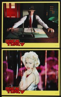 3f011 DICK TRACY 12 LCs '90 Warren Beatty, sexy close-up of Madonna, Al Pacino!