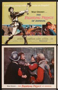 3f056 FIGHTING PRINCE OF DONEGAL 9 LCs '66 Disney, a reckless young rebel rocks an empire!