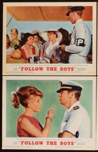 3f329 FOLLOW THE BOYS 8 LCs '63 Connie Francis sings and the whole Navy fleet swings!