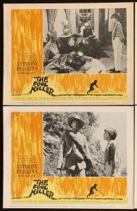 3f330 FOOL KILLER 8 LCs '65 cool images of Anthony Perkins, Edward Albert, Dana Elcar!