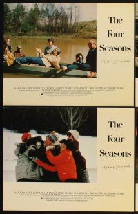 3f338 FOUR SEASONS 8 LCs '81 cool images of director/star Alan Alda & Carol Burnett!
