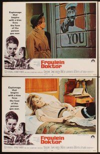 3f339 FRAULEIN DOKTOR 8 LCs '69 Suzy Kendall, World War I, espionage that begins with a kiss!