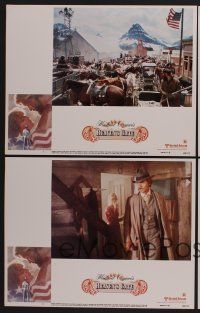 3f390 HEAVEN'S GATE 8 LCs '81 Michael Cimino, Kris Kristofferson, Isabelle Huppert, John Hurt!