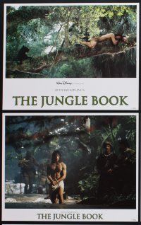 3f007 JUNGLE BOOK 14 LCs '94 Disney, Jason Scott Lee as Rudyard Kipling's classic character!
