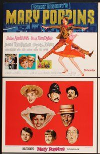 3f072 MARY POPPINS 9 LCs R73 Julie Andrews & Dick Van Dyke in Walt Disney's musical classic!