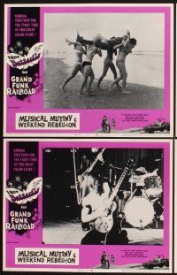 3f546 MUSICAL MUTINY/WEEKEND REBELLION 8 LCs '70 Iron Butterfly, Grand Funk Railroad double-bill!