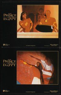 3f605 PRINCE OF EGYPT 8 LCs '98 Dreamworks cartoon, voice of Val Kilmer as Moses!