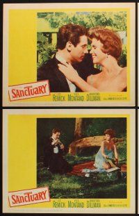 3f651 SANCTUARY 8 LCs '61 William Faulkner, sexy Lee Remick, the truth about Temple Drake!