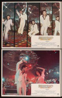 3f652 SATURDAY NIGHT FEVER 8 PG rated LCs R1979 disco dancer John Travolta & Karen Lynn Gorney!