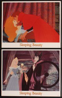 3f692 SLEEPING BEAUTY 8 LCs R86 Walt Disney cartoon fairy tale fantasy classic!