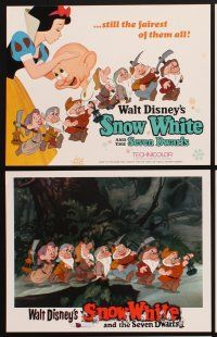 3f096 SNOW WHITE & THE SEVEN DWARFS 9 LCs R67 Walt Disney animated cartoon fantasy classic!