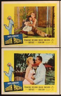 3f700 SOUTH PACIFIC 8 LCs R64 Rossano Brazzi, Mitzi Gaynor, Rodgers & Hammerstein musical!