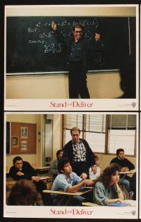 3f713 STAND & DELIVER 8 LCs '87 Edward James Olmos teaches Lou Diamond Phillips!