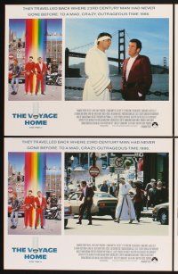 3f716 STAR TREK IV 8 LCs '87 wacky images of Leonard Nimoy & William Shatner in San Francisco!